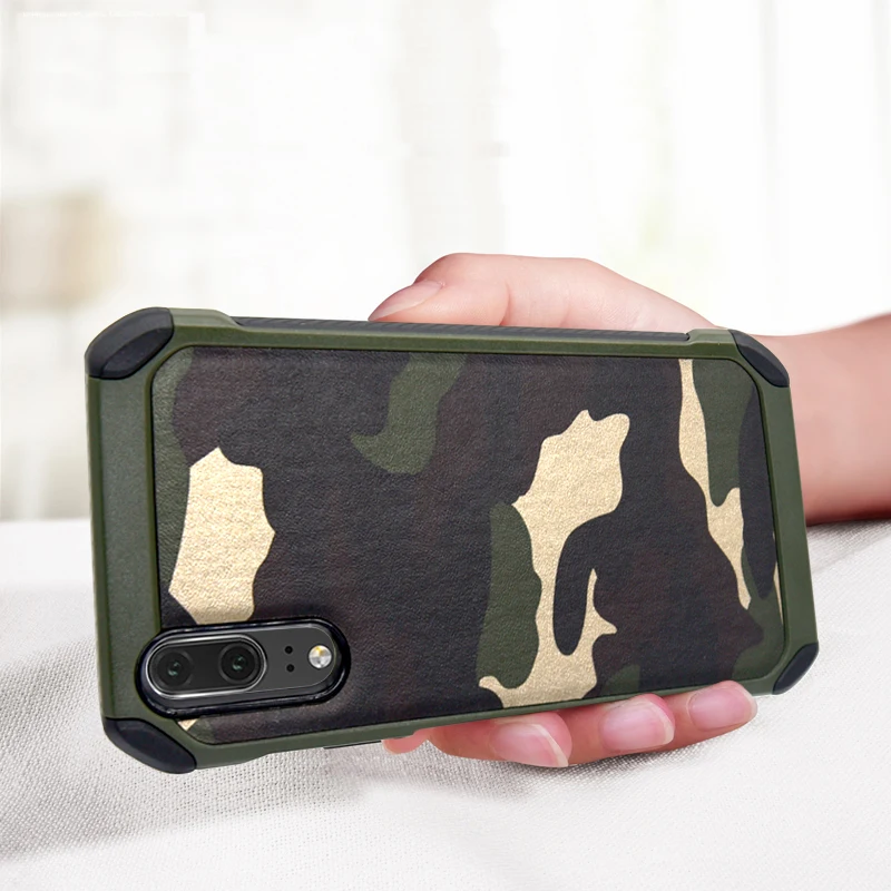 ITEUU P20/P20PRO армейский камуфляжный чехол для huawei P20/P20 PRO Air Bag TPU + PC противоударный