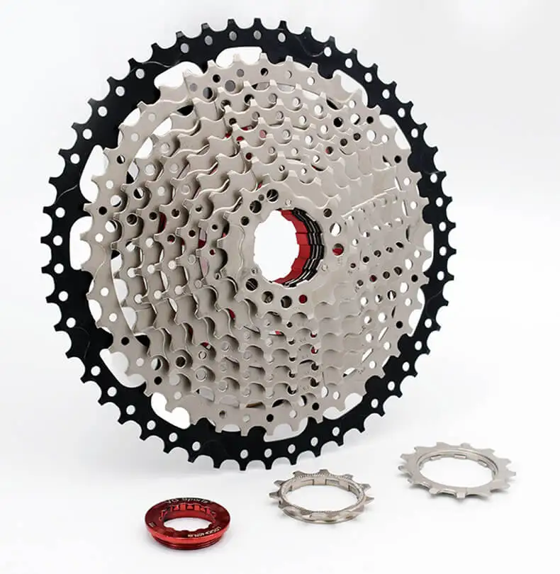VG Sport 10 Speed 11-50T Cassette MTB Bicycle Freewheel Sprocket cdg 50T cog Velocidade Mountain Bike Ultralight 589g | Спорт и