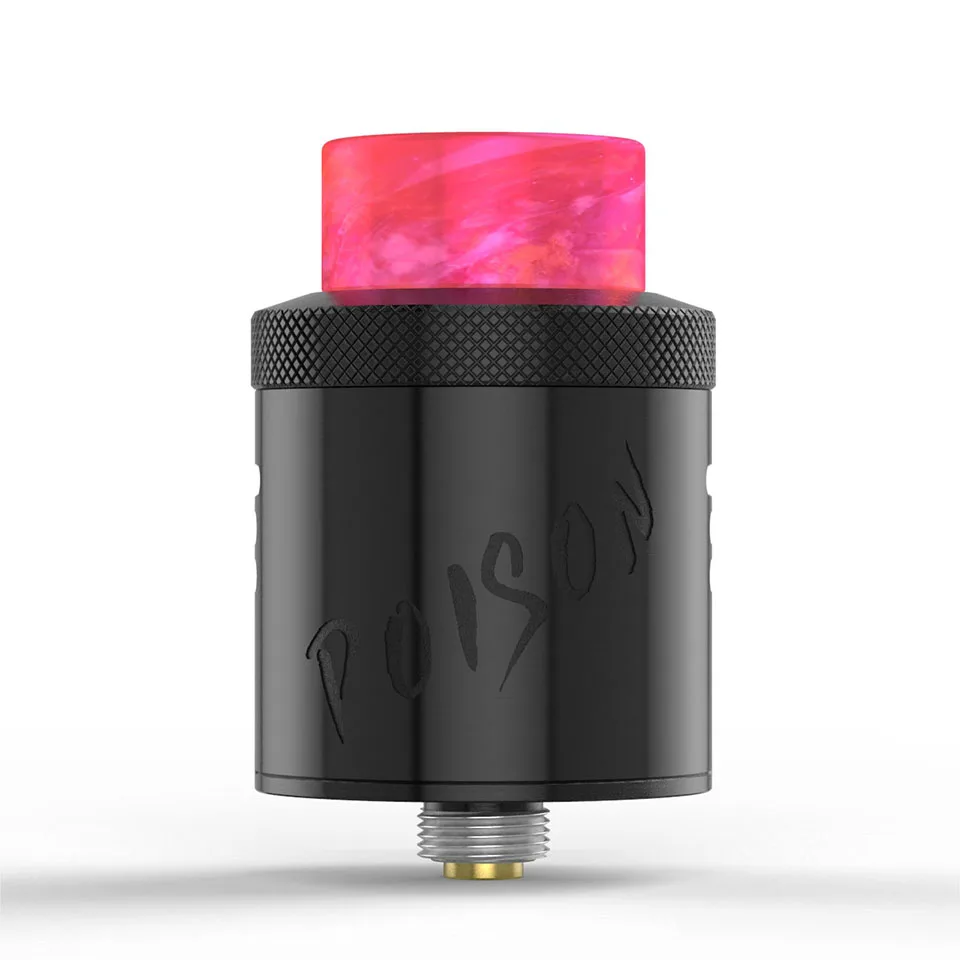 Новейший оригинальный бак Veeape DAMSELFLY Poison RDA диаметром 24 мм с двумя катушками