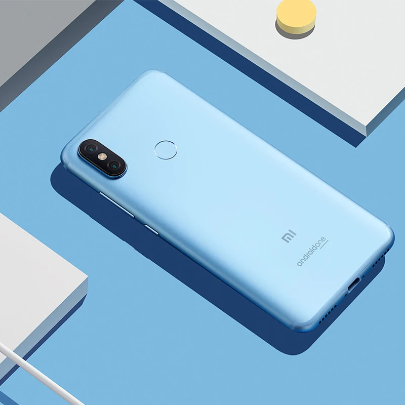 Глобальная версия Xiaomi Mi A2 4 ГБ 32 смартфон 20.0MP AI двойная камера 5 99 "18:9 полный