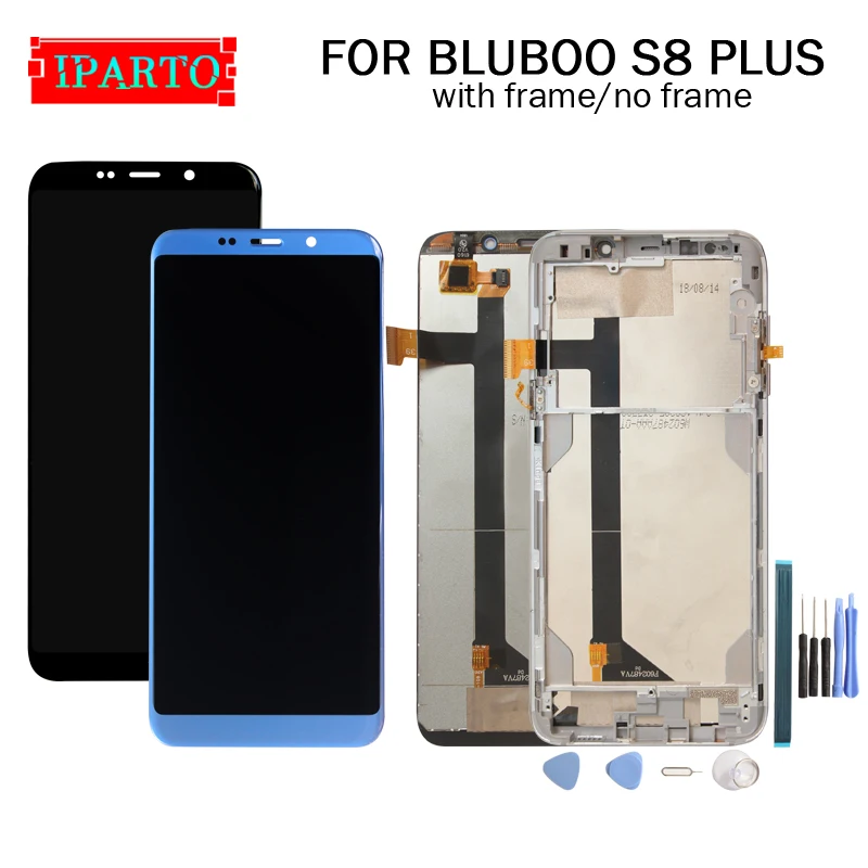 6 0 дюймов для BLUBOO S8 PLUS ЖК дисплей + кодирующий преобразователь сенсорного экрана в