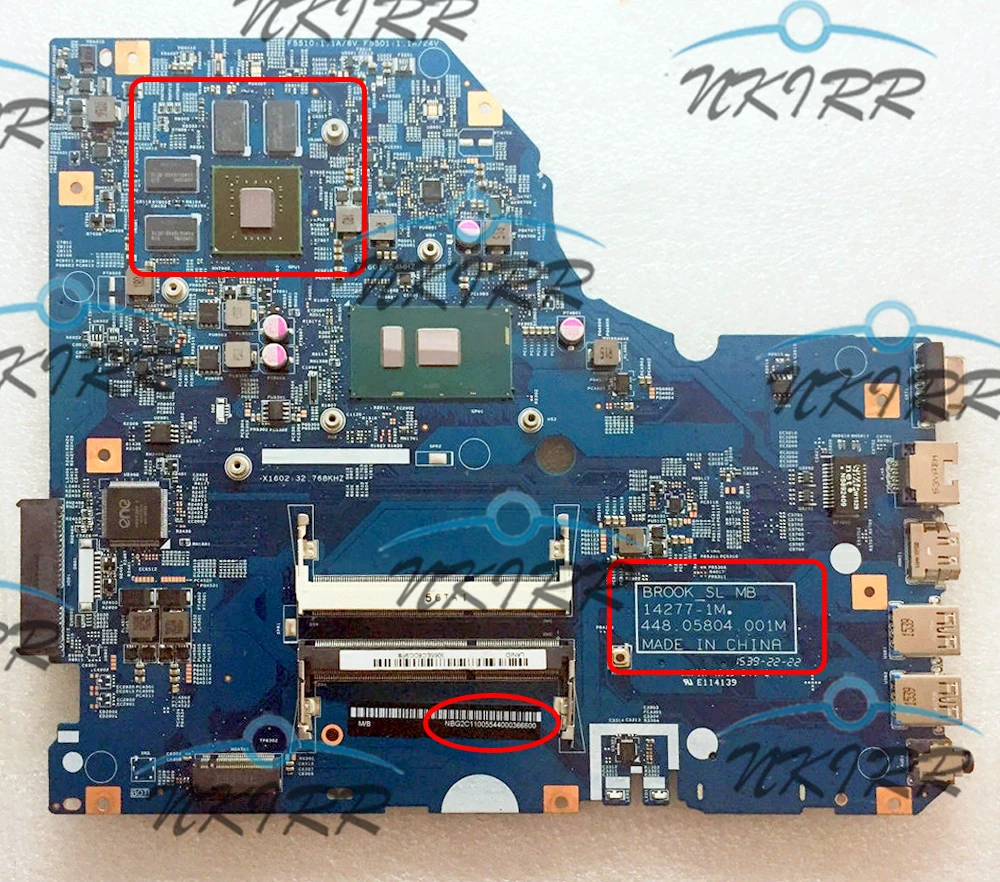 

BROOK_SL 14277-1M NBG2C11005 NBG2B11003 NBG2A11002 NBVBR11003 I5-6200U 940M Motherboard for E5-772G E5-773G N15W1 P278 TMP278