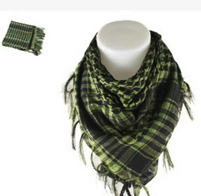 2016 Арабских Shemagh Keffiyeh Шарф Военная Тактическая Шарфы Утолщенной Мотобайк