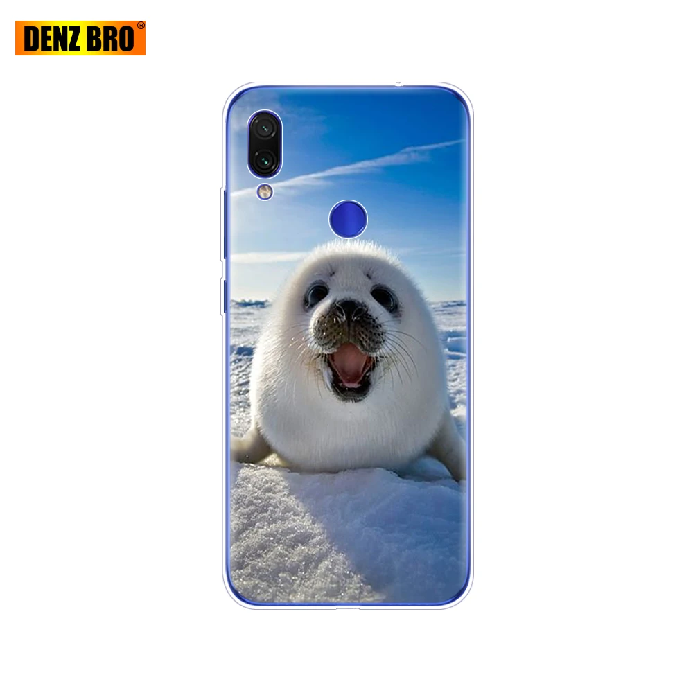 61861 Для Xiaomi Redmi Note 7 силиконовый мягкий ТПУ с рисунком для Xiaomi Redmi NOTE 7 PRO Чехол 6,3 дюймов Funda Coque Redmi Note7 чехол бампер - Цвет: 61861