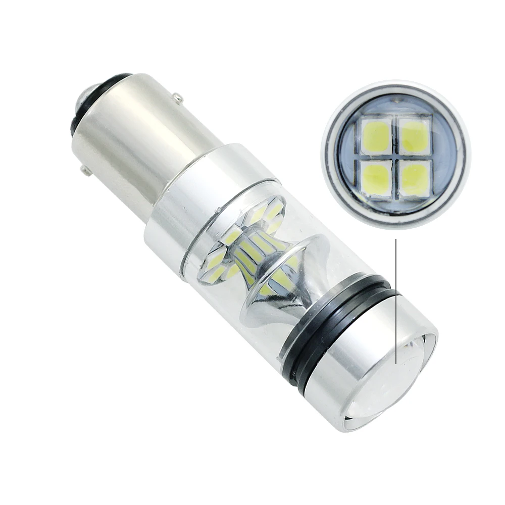 Светодиодный светильник BAY15D P21/5W 2 шт. 1157 12 В 3030 SMD 20 светодиодный фонарь заднего