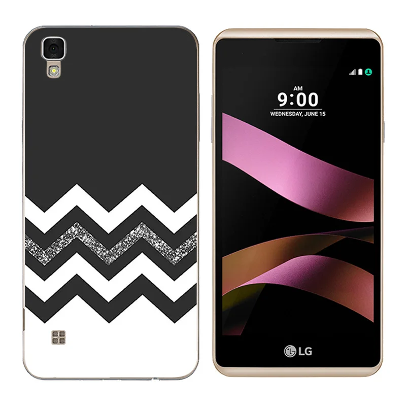 Чехол для телефона LG X style задняя крышка с принтом персонажа K200DS TPU силиконовая х