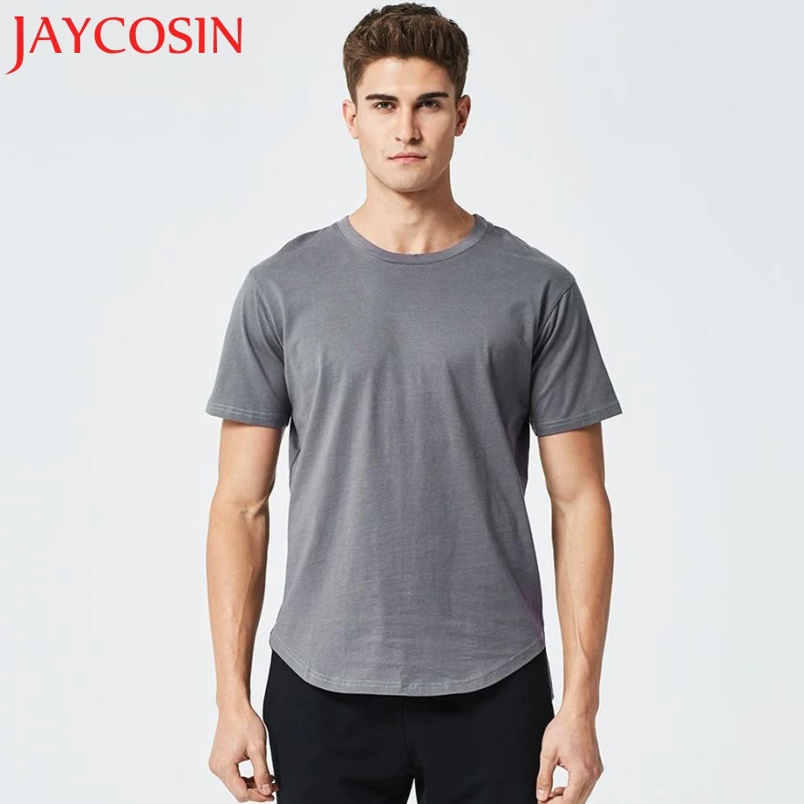 JAYCOSIN 2018 новый модный мужской летний Повседневный однотонный пуловер с полосатым