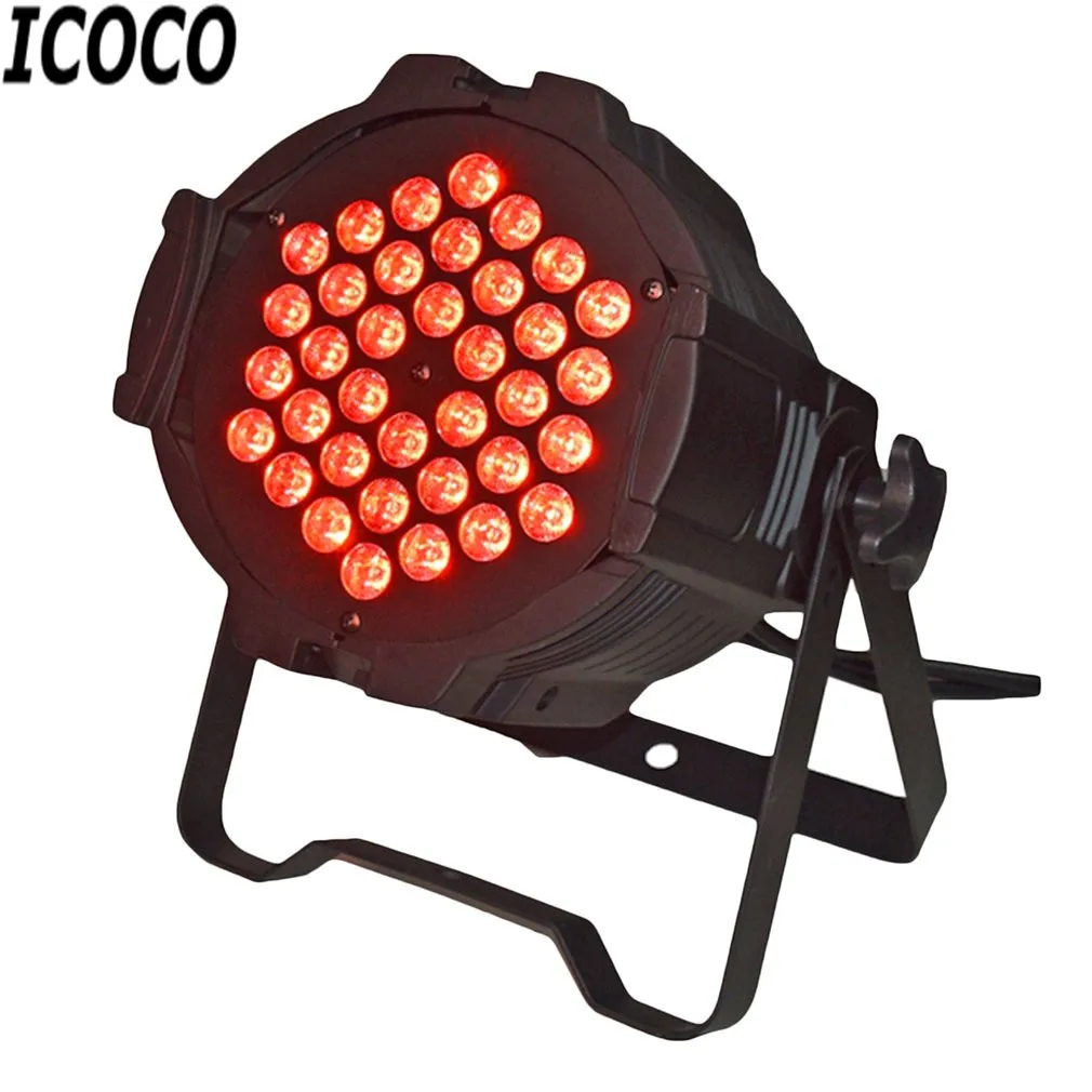 ICOCO 36 шт. * 1 Вт LED литой алюминиевый Par свет Дискотека Сценический клуб Вечеринка