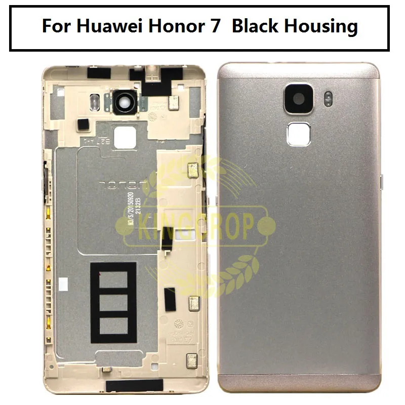 Новая Крышка батарейного отсека задняя крышка корпуса для Huawei Honor 7 с объективом