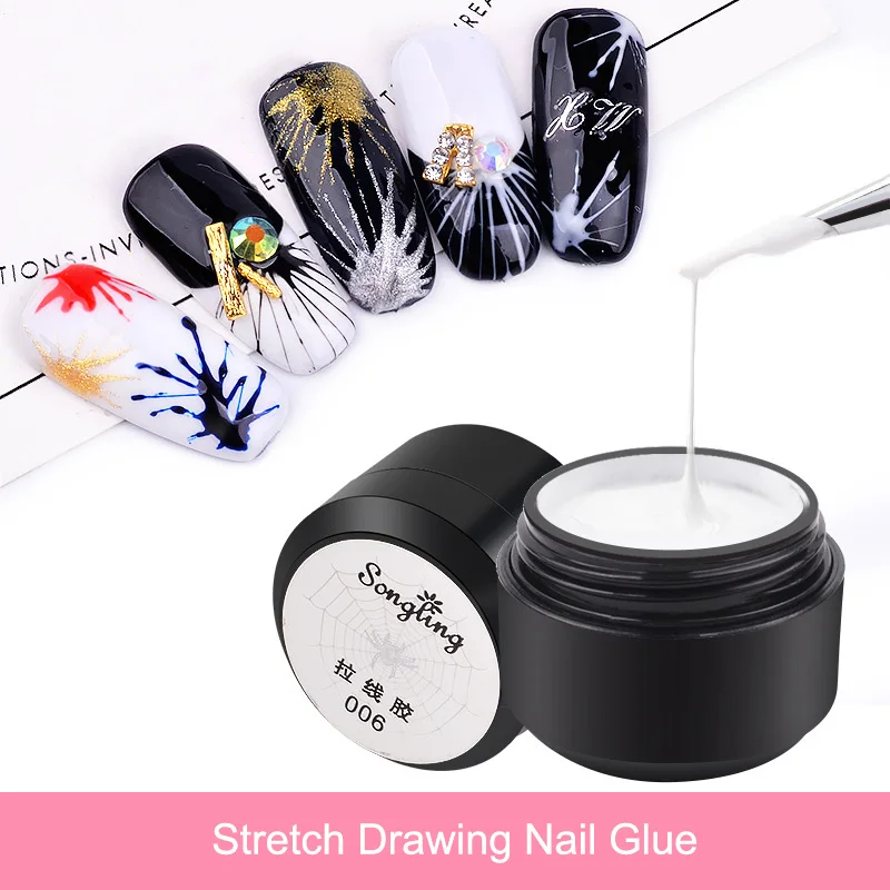 Лидер продаж клей для лака ногтей Гель лак творческого рисования нетоксичный