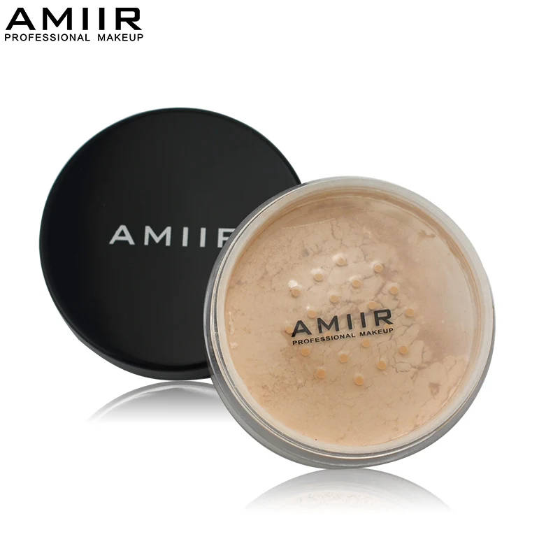 Amiir Профессиональный loose powder 3 цвета Longs-прочного Водонепроницаемый исправить