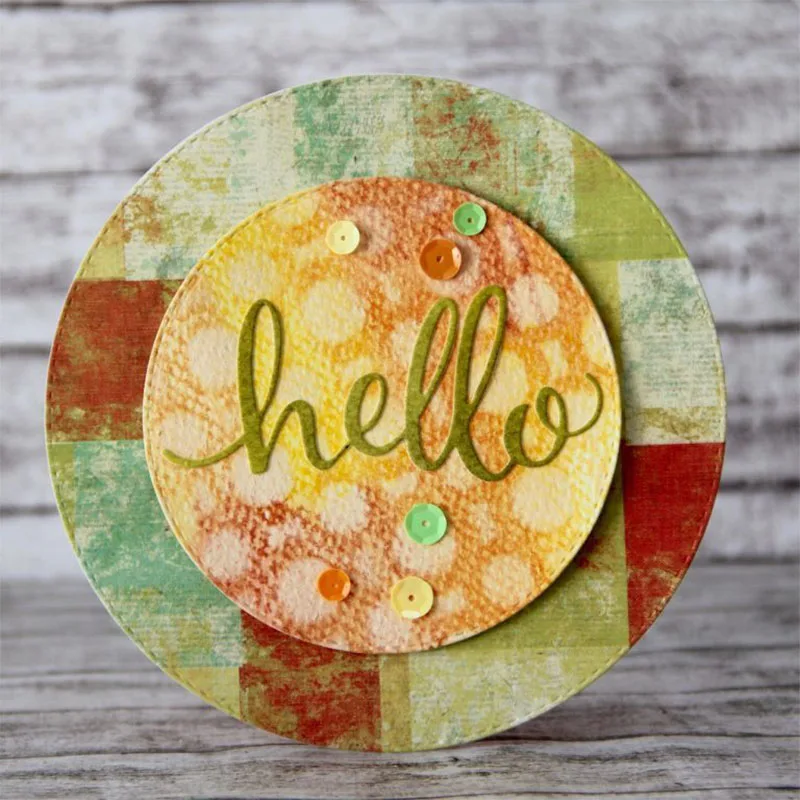 Hello Sentiments Transparent Clear Silicone Stamps For DIY Scrapbooking Cards Making Craft Supplies New