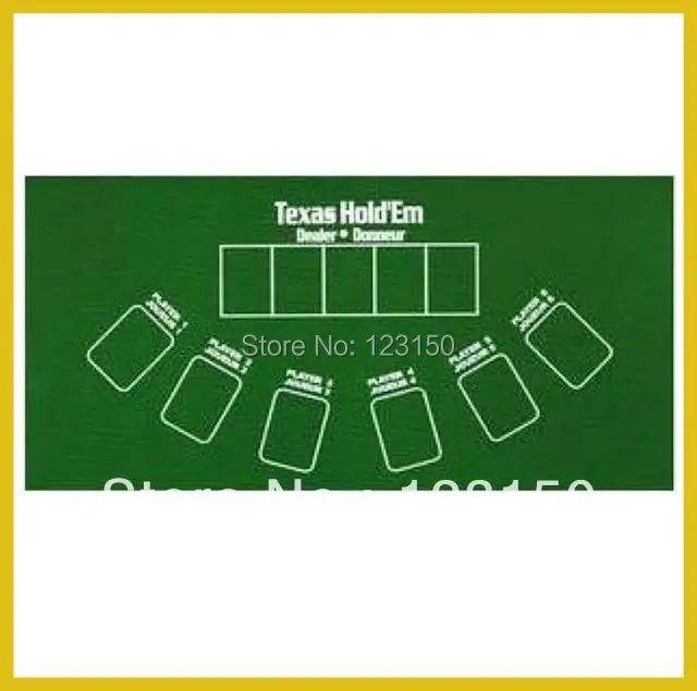 

ZB-033 Non-woven fabric Texas Holdem Table Cloth 60*90cm