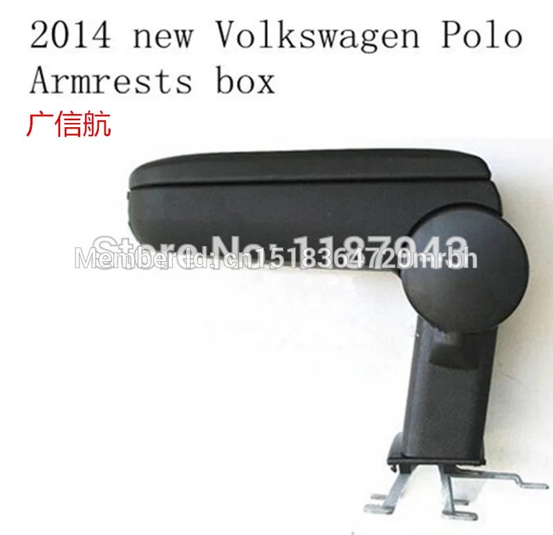 Для VW 2011 2012 2013 POLO подлокотник центральный ящик/коробка для хранения консольная коробка