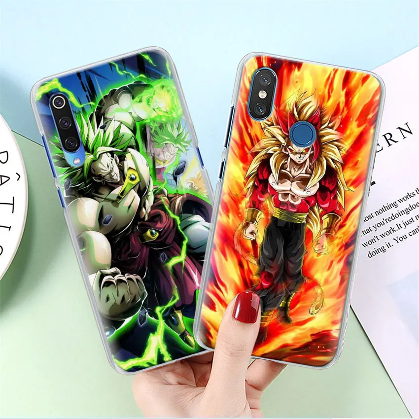 Чехол для телефона Dragon Ball Saiyan Goku Vegetto Broly для Xiao mi Red mi 7 5 6 Pro Note 7 Pro 5 5A 6 mi A1 A2 8 Lite 9