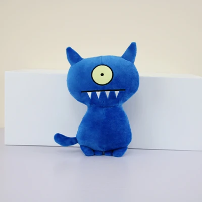 Синий 28 см/45 см Uglydoll мультфильм аниме Ox Moxy Babo плюшевые игрушки Uglydog Мягкие плюшевые куклы Подарки для детей рождественские подарки - Цвет: Синий