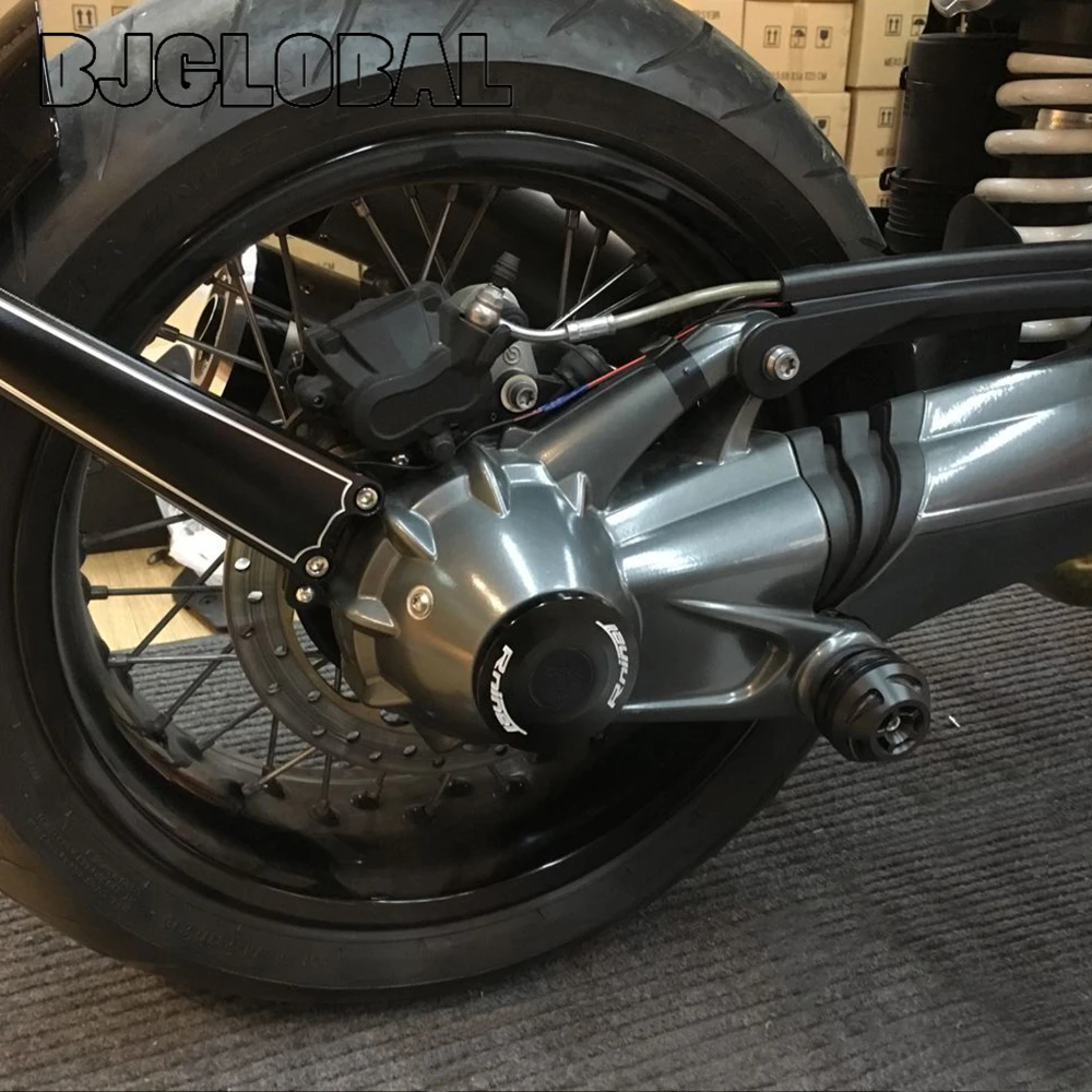 Для BMW R Nine T 2014 2015 2016 2017 2018 CNC мотоцикл заднее колесо вилка отверстие крышка