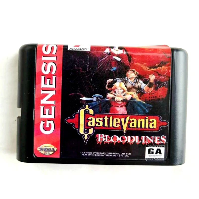Карта памяти 16 бит MD для sega Mega Drive 2 для sega Genesis Megadrive