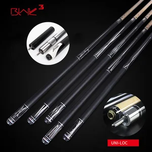 Палка для бассейна BLAK Billiard Cues Stick 13 мм 11,5 мм 9,5 мм с удлинителем черногосеребряного цвета, Китай, 2019