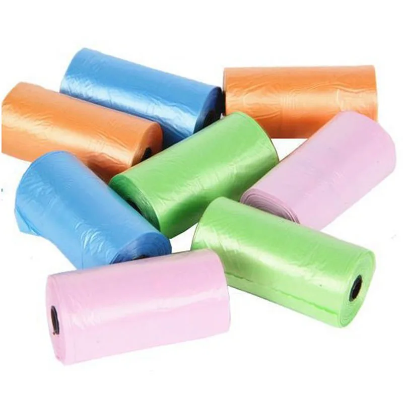 Garbage Bag Random Портативные пластиковые мешки для мусора, одноразовые детские мешки, мешок для сбора мусора от домашних животных чехол, съемная коробка, сумка для подгузников, органайзер для собачьей коляски - Цвет: Garbage Bag Random