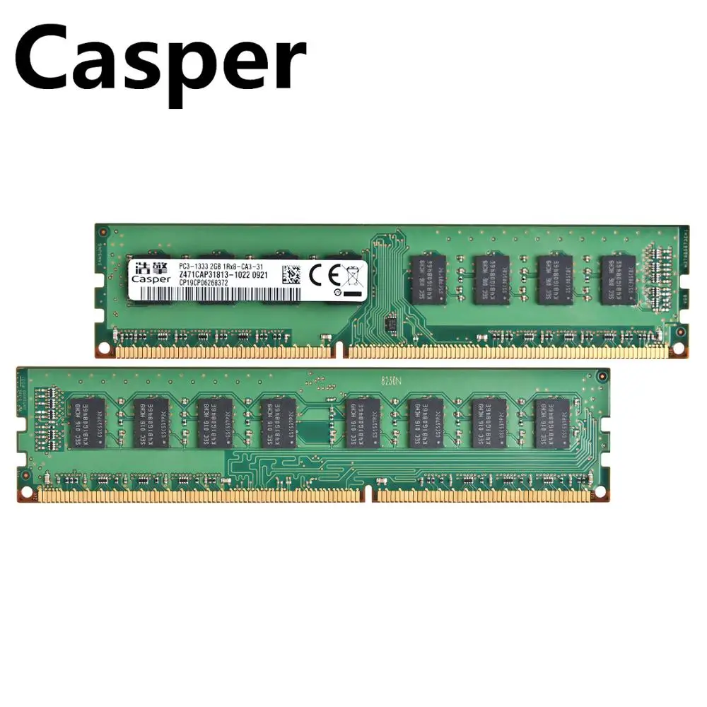 Casper оперативная память DDR3 2 Гб 1600 МГц 1333 МГц настольная память оперативная память Высокая совместимость палка для Intel