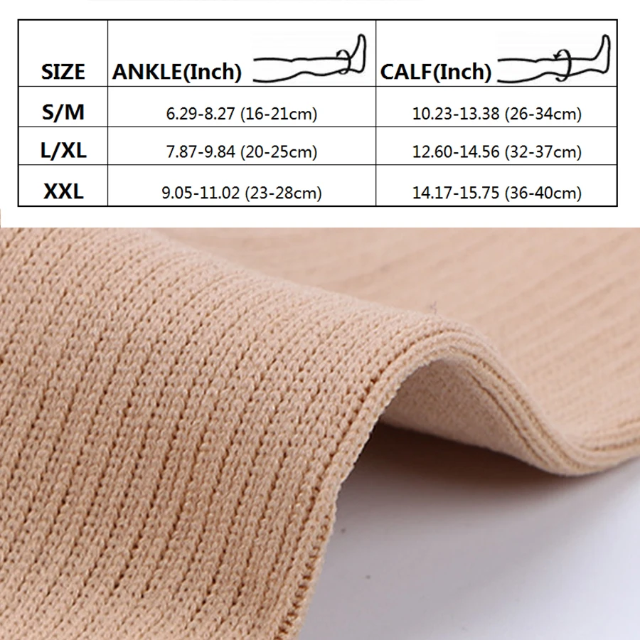 Компрессионные носки против варикозного расширения на молнии тонкие красивые
