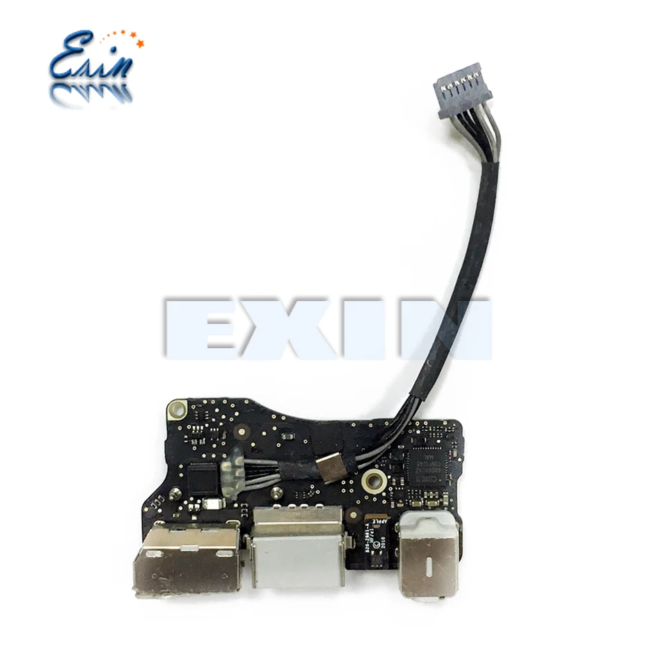 EXIN 820 2861 A 2869 B для Macbook Air 13 &quotA1369 I/O DC IN Jack аудио USB плата с кабелем MC503 MC504 2010 год|usb