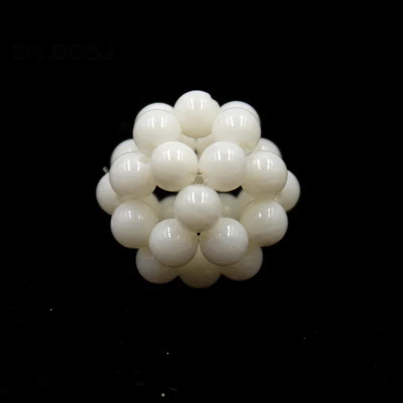Free Shipping 4pcs 11 12mm Hot Sale Handmade Round 2 3mm Coral Beads Contexture Jewelry Hand knit Ball Beads|Бусины| |