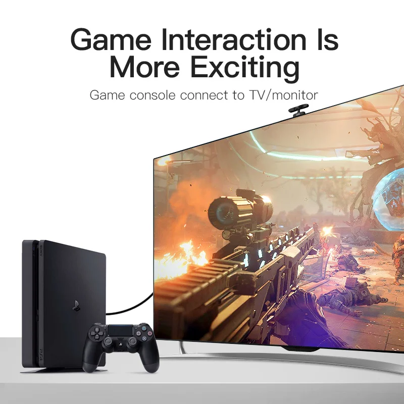 Vention Кабель HDMI DVI 1 м 2 3 5 D 24 + Pin поддержка 1080P 3D Высокоскоростной кабель для LCD DVD HDTV
