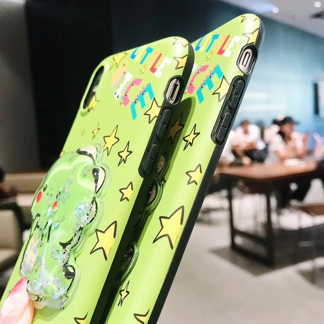 3D мультфильм милый с принтом зыбучих песков динозавр чехол для iPhone X 6 6s 7 8 Plus |