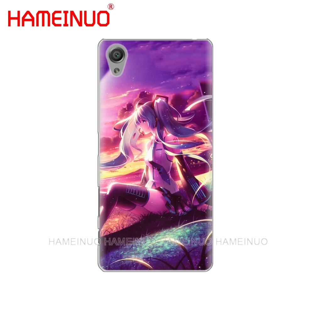 HAMEINUO аниме девушка Хацунэ Мику чехол для телефона для sony xperia C6 XA1 XA2 XA ULTRA X XP L1 L2 X XZ1 compact XR/XZ PREMIUM - Цвет: 41912