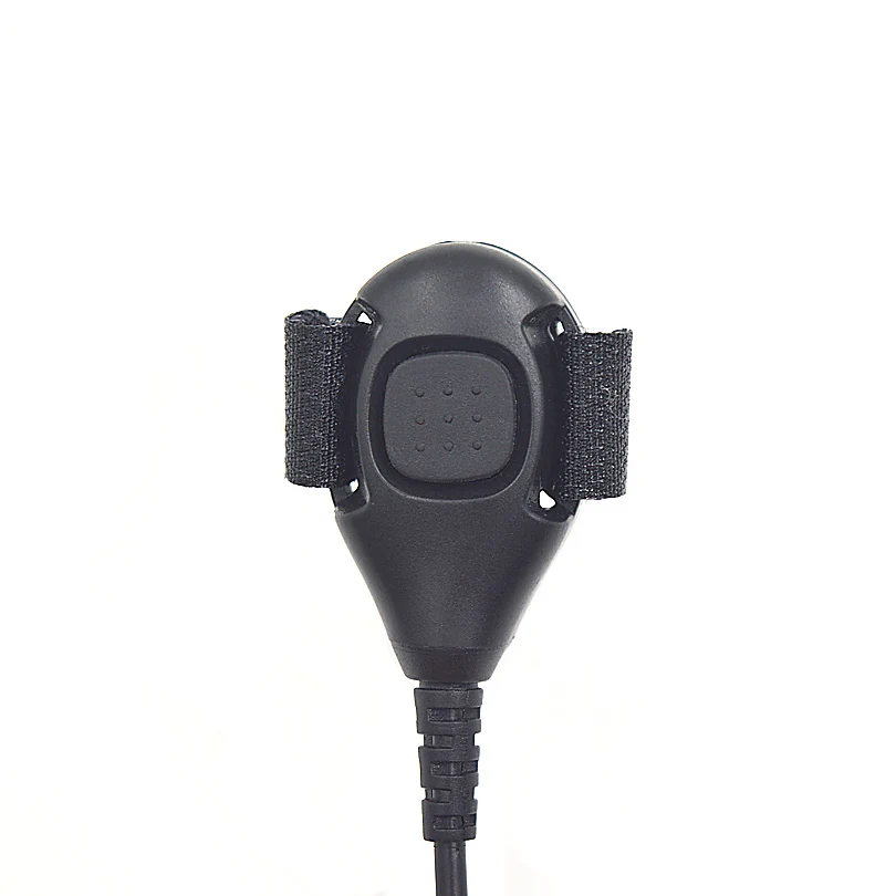 XQF 2-контактный палец PTT Mic гарнитура для Baofeng Kenwood Walkie Talkie UV 5R 888S HYT Hytera Puxing