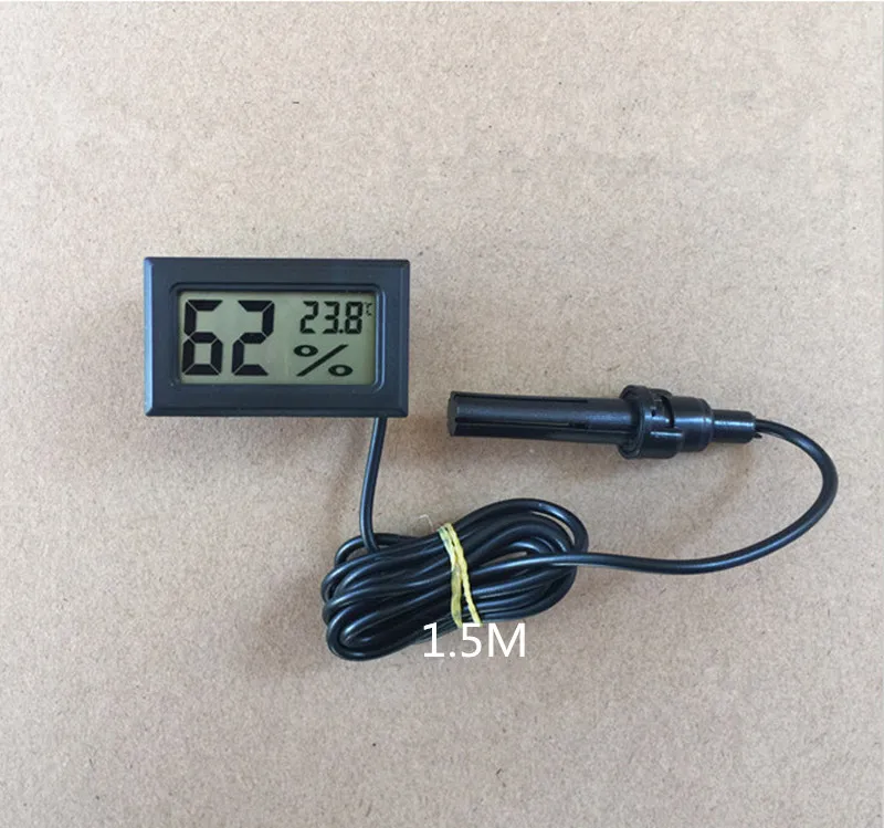 4 шт. Цифровой термометр гигрометр Измеритель влажности и температуры тестер с
