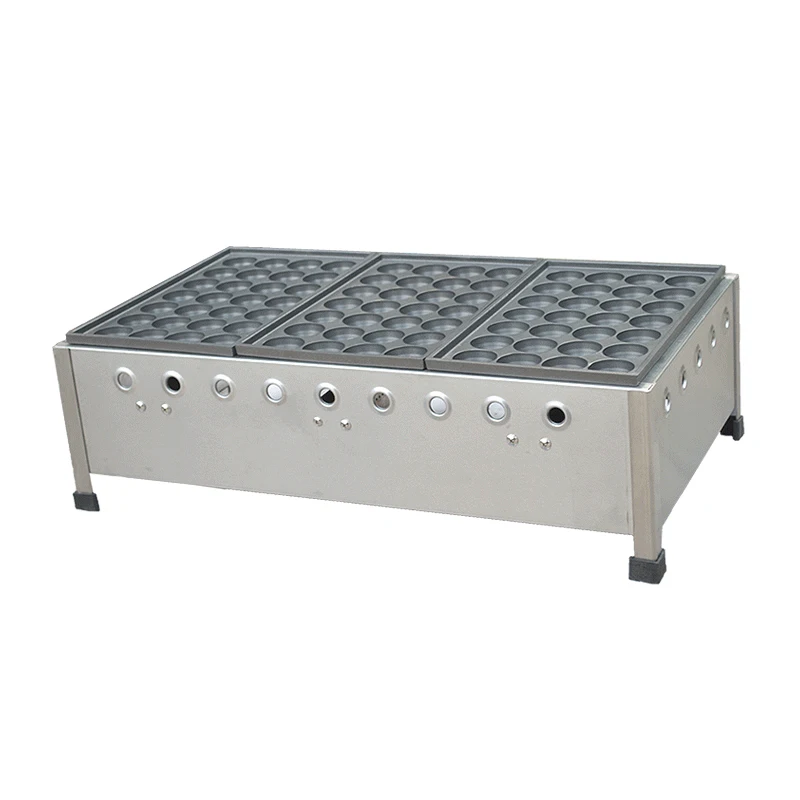 Бесплатная доставка газового типа три пластины Meatball maker Takoyaki машина | Бытовая