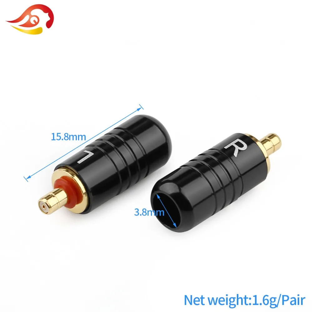 QYFANG штифт для наушников DIY разъем адаптера для UE Live UE6 освещение SUPERBAX IPX HiFi гарнитура разъем для пайки аудиоразъем (art.: 3920cd65bbd42) - 3920cd65bbd42