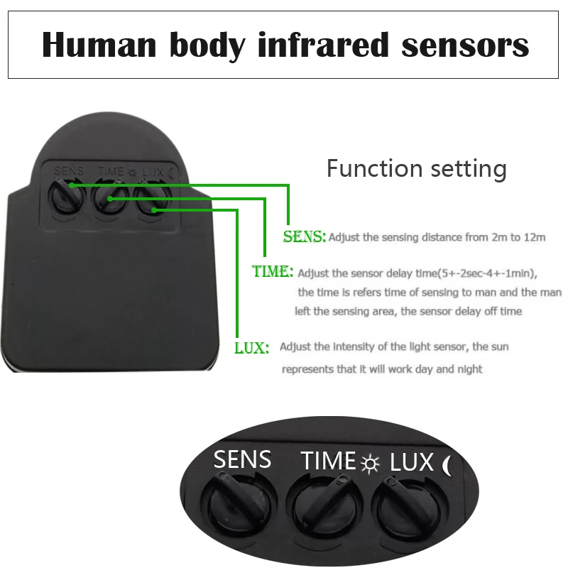 Ультратонкий Светодиодный прожектор светильник движения PIR Сенсор детектор