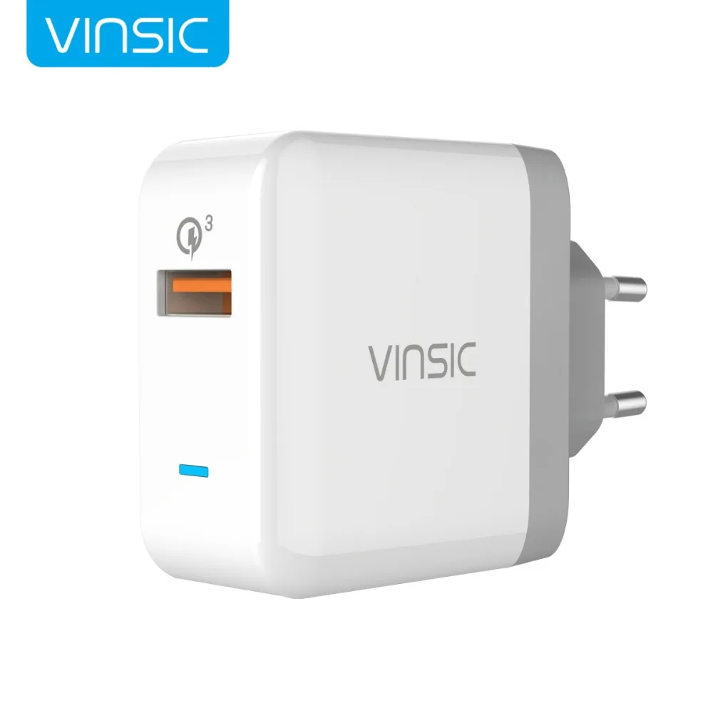 Vinsic быстрая зарядка 3.0 usb зарядное устройство смарт быстрый турбо для iphone7 samsung galaxy