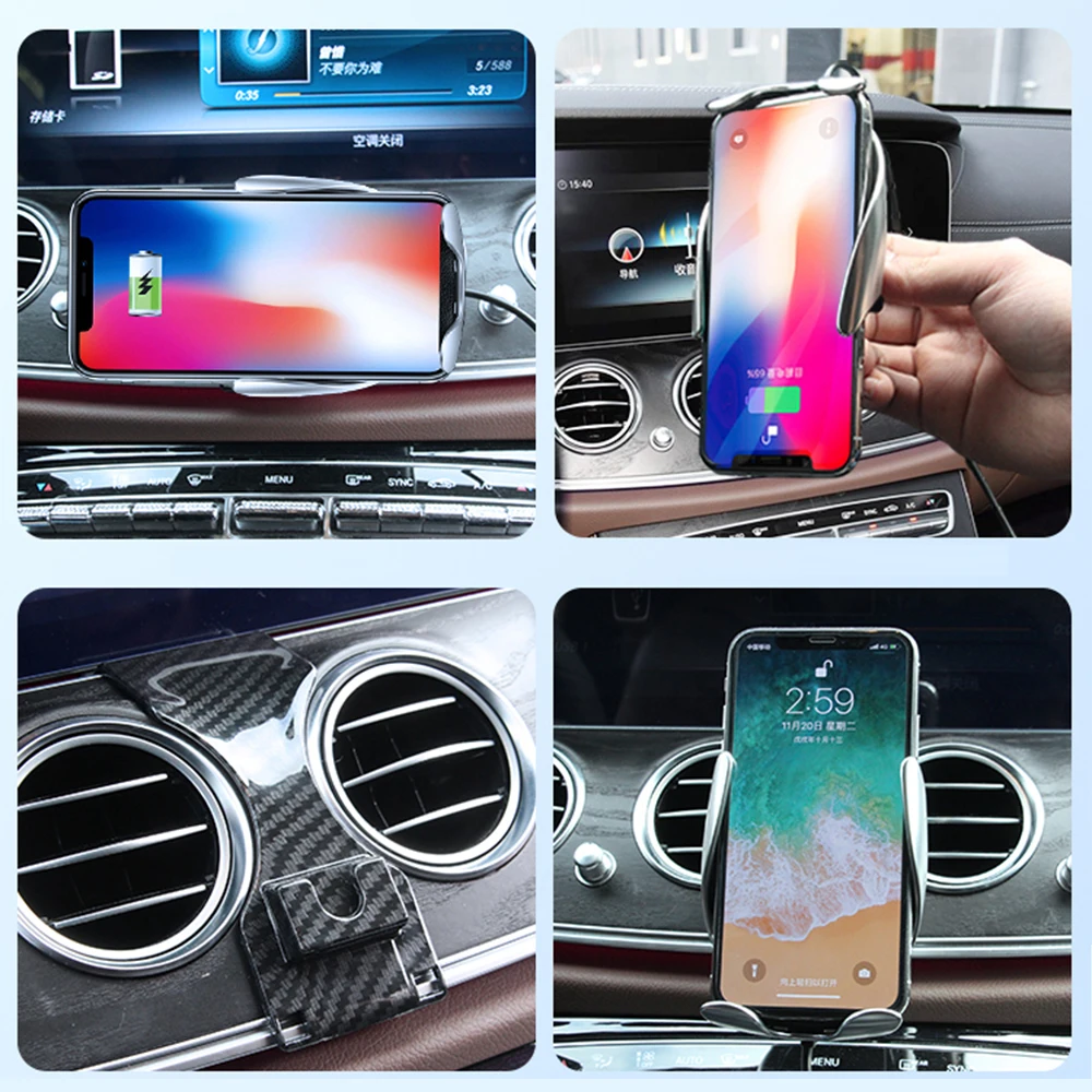 Беспроводное Автомобильное зарядное устройство с креплением Air IR