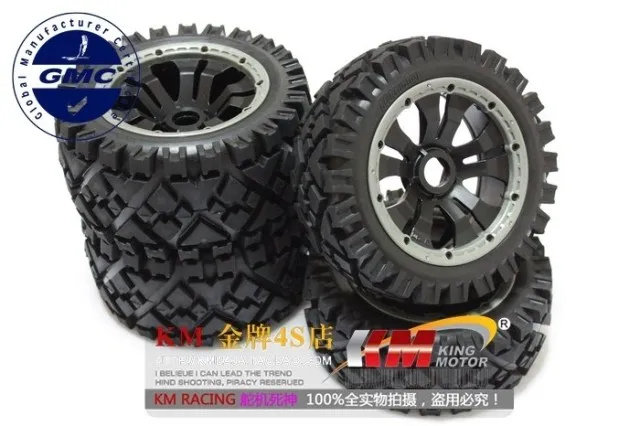

Buggy All Terrain Wheels Fits King Motor Baja, HPI 5B, SS, 2.0, Rovan Buggy and other bajas