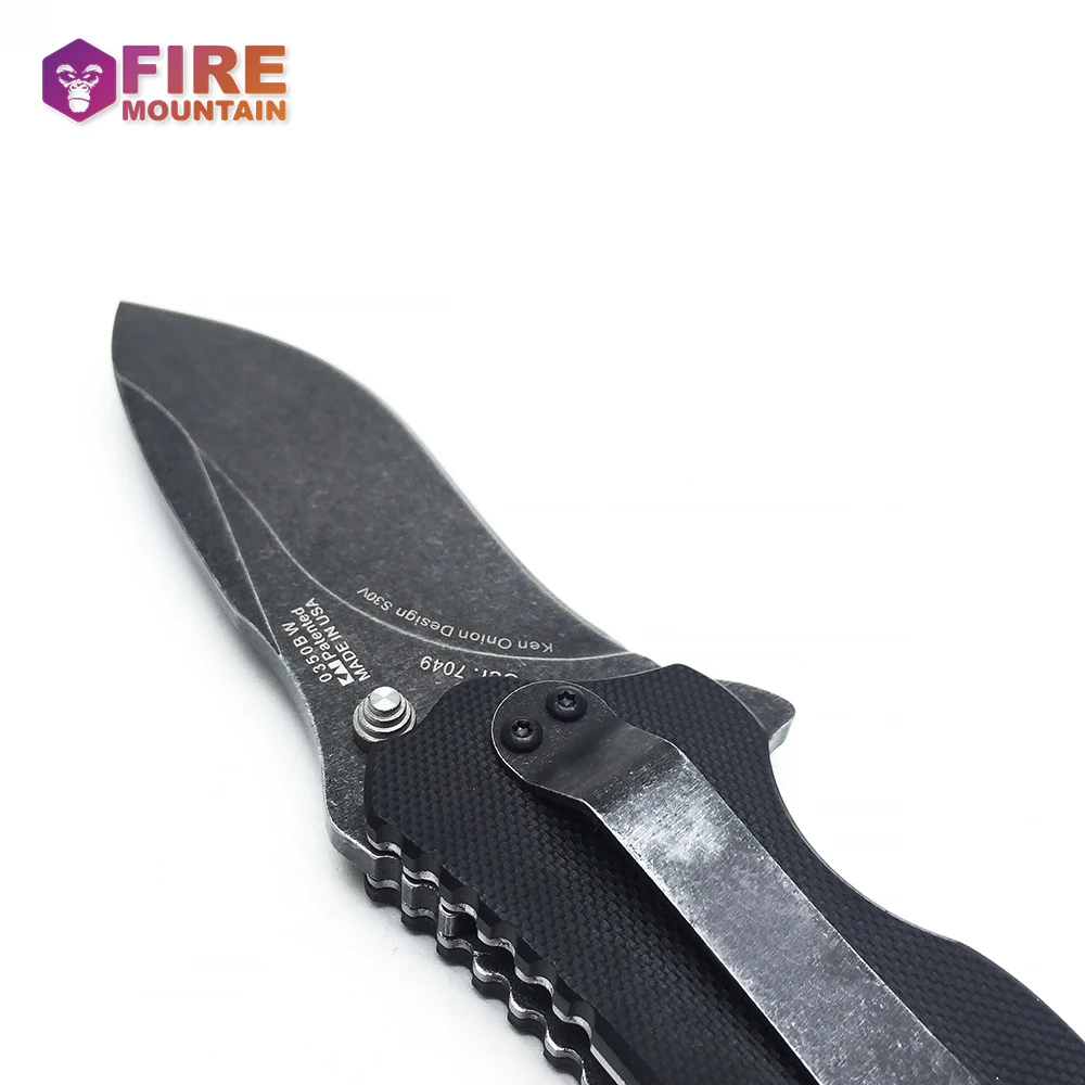 ZZSQ ZT 0350BW тактический складной нож подшипник карманный нож CPM-S30V лезвие G10 ручка подшипника нож 0350 кемпинг открытый инструмент