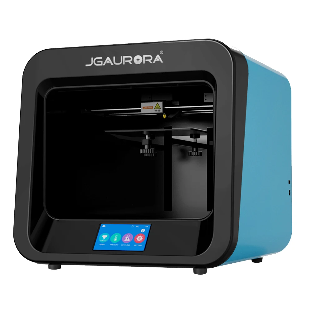 JGAURORA 3d принтер A4 последняя функция Wi Fi большой цветной сенсорный экран печать