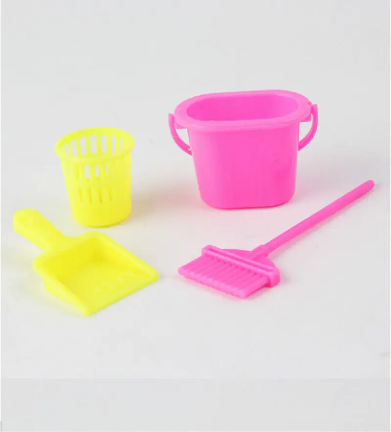 4 шт./компл. набор для чистки мебели кукольного дома домашней инструмент куклы