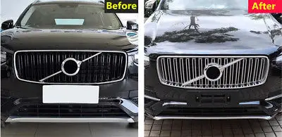 

Накладка на решетку радиатора Передняя, хромированная, 2 шт., для Volvo XC90 2015-2018