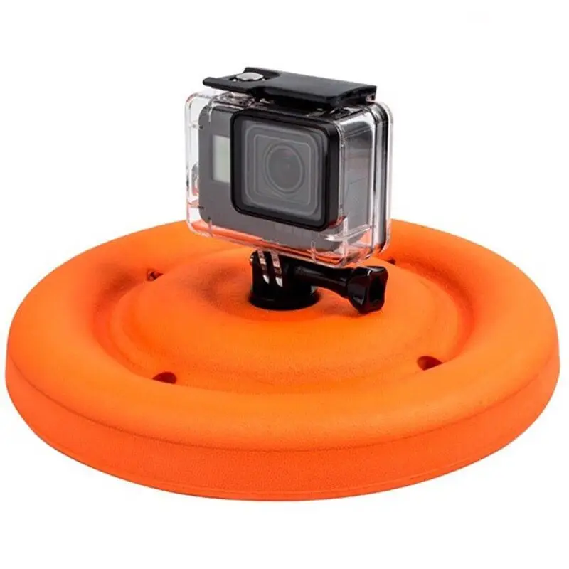 Легкая круглая плавающая игрушка для собак с диском Gopro Hero 7 6 5 Yi 4K SJCAM Спортивная