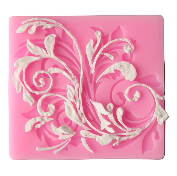 Бесплатная доставка кружевная силиконовая форма для выпечки с пионами сделай