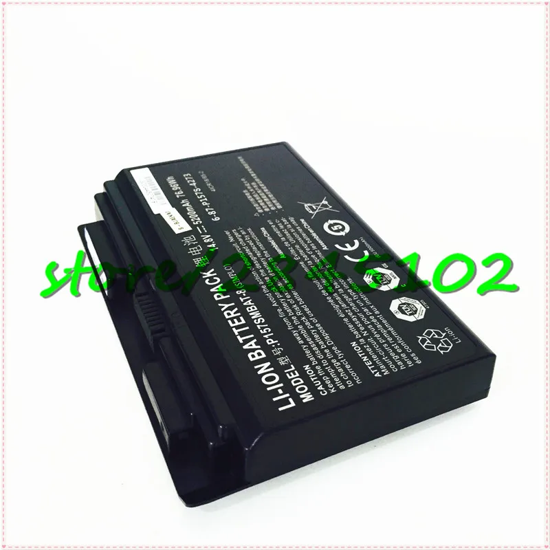 14,8 В 76.96wh P157SMBAT-8 ноутбука Батарея для CLEVO Terransforce P157S P157SM P177SM-A K780S-i7 K780E 6-87-P157S-4271