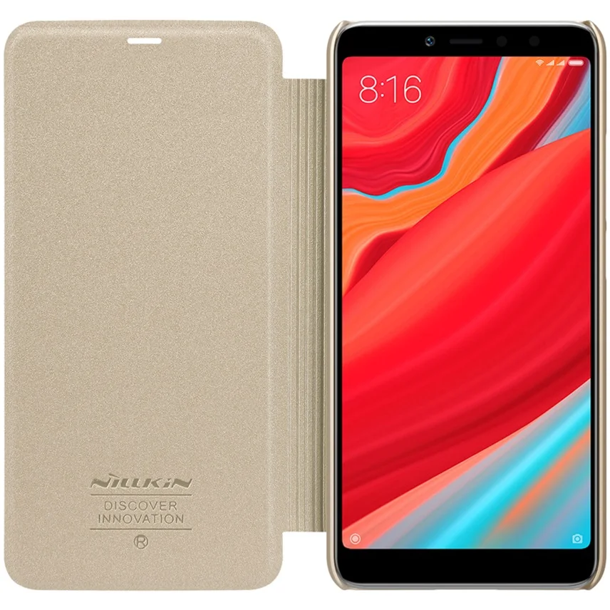 Для Xiaomi Redmi S2 чехол Redmi Y2 Флип кожаный чехол Nillkin Sparkle серии жесткий пластик PU Чехлы для телефона для Xiaomi Redmi Y2