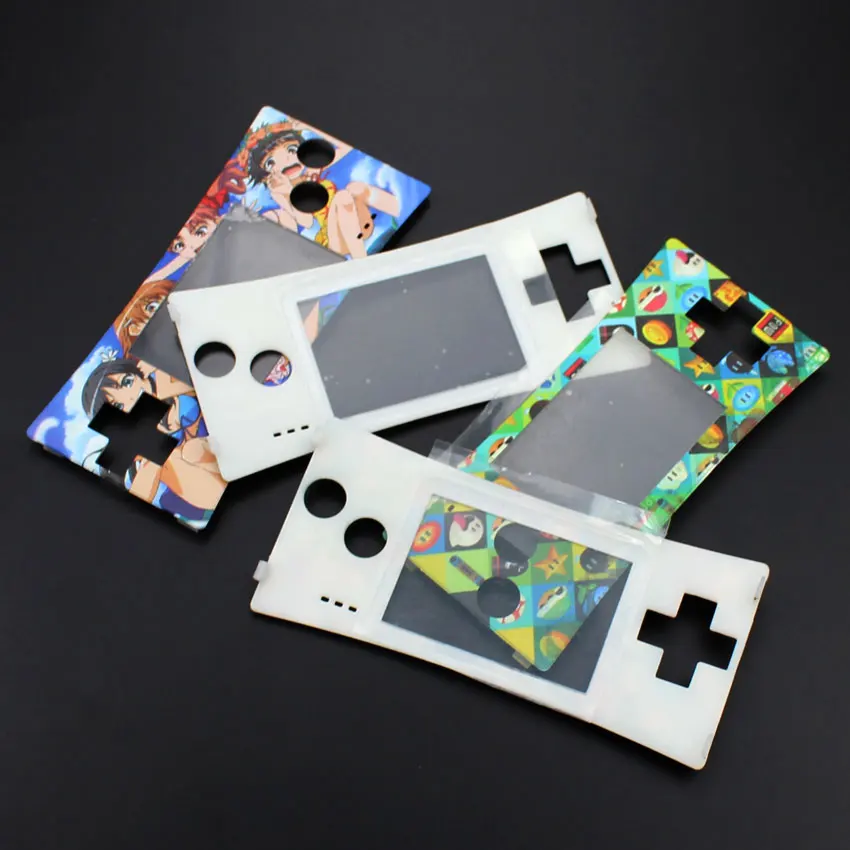 YuXi Передняя Лицевая панель Крышка Замена для GameBoy Micro для GBM передний чехол Корпус Ремонт Часть