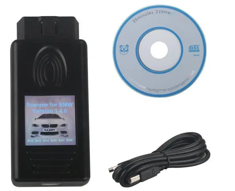 Высококачественный Универсальный OBD2 obdii eobd2 Автомобильный сканер для BMW 1.4.0 очень