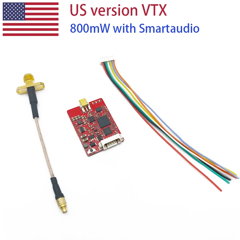 E708TM3 Pro (Версия США) 5 8G FPV видео передатчик 800mW регулируемый со всеми законными